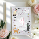 Search for cute kitty and invitations Girl