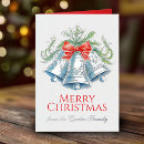Search for silver bells christmas cards Red
