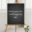 Search for chalkboard signs Create your own