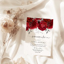 Search for red silver quinceanera invitations Roses