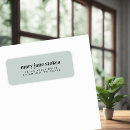 Search for bold letters return address labels Typography