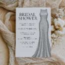 Search for glamorous bridal shower invitations Dress