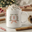 Search for christmas initial mugs Red