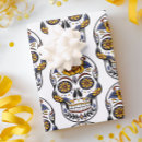 Search for day of the dead wrapping paper Sugar skull