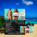 Search for bikini business cards Tanning