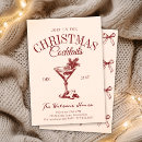Search for cocktail christmas invitations Christmas open house