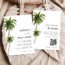 Search for beachy wedding invitations Tropical