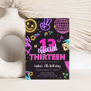 Search for 13th Neon birthday party