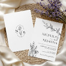 Search for elegant traditional wedding invitations Black and white