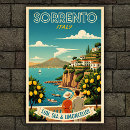 Search for vintage mediterranean travel posters Italy