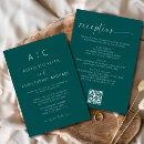 Search for teal green wedding invitations All in one