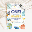 Search for astronaut birthday invitations Boy
