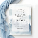 Search for blue winter wedding invitations Mountain