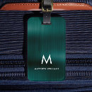 Search for monogram luggage tags Green