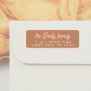 Search for retro return address labels Minimalist