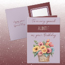 Search for to a special aunt birthday cards Purple