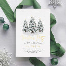 Search for forest christmas invitations Gold