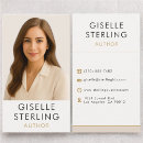 Search for published business cards For her