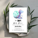 Search for dinosaur baby boy shower invitations Prehistoric