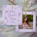 Search for lilac christmas tree decorations Purple