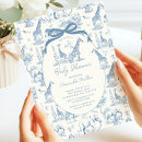 Search for vintage toile invitations Giraffe