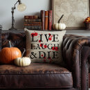 Search for live laugh love cushions Red