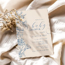 Search for beige blue baby shower invitations Elegant