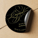 Search for elegant engagement stickers Calligraphy