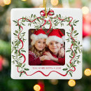 Search for mistletoe christmas tree decorations Whimsical