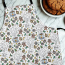 Search for skeleton aprons Hand drawn