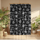 Search for black and silver shower curtains Elegant