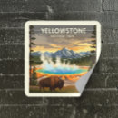 Search for vintage yellowstone stickers Nature