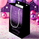 Search for happy 40th birthday gift bags Glitter