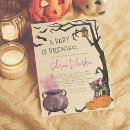 Search for witch 4x6 invitations Cauldron