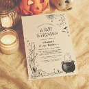 Search for halloween baby shower invitations Cauldron