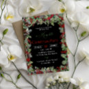 Search for black christmas invitations Wreath