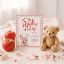 Search for apple 4x5 invitations Apple of our eye