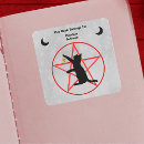 Search for witch bookplates Black cat