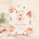 Search for colorful christmas invitations Ugly sweater