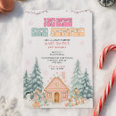 Search for winter 1st birthday invitations Onederful