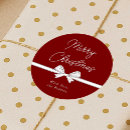 Search for merry christmas stickers Bow