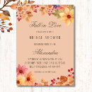Search for thanksgiving bridal shower invitations Floral