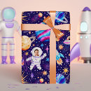 Search for rocket ship wrapping paper Astronaut