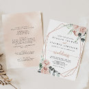 Search for elegant green and white invitations Bride