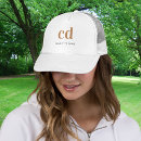 Search for white letter hats Unique