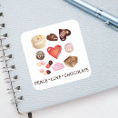 Search for candy chocolate stickers Chocolatier