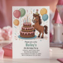 Search for pink farm birthday invitations Girl