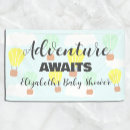 Search for hot air balloon banners Baby shower