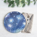 Search for new year plates Fireworks