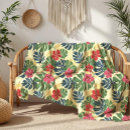 Search for tropical blankets Red